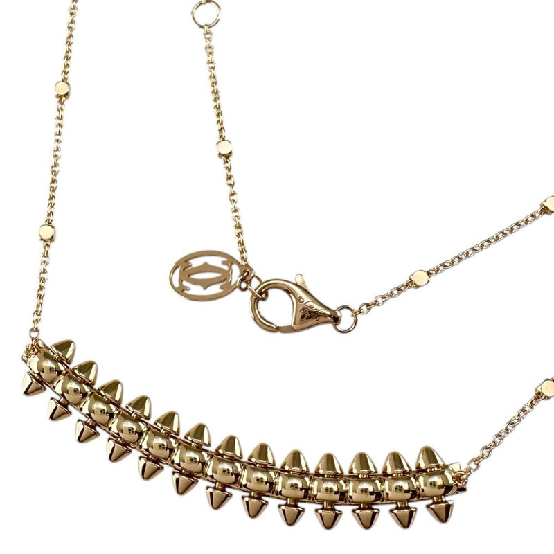 CARTIER/カルティエ】 ネックレス クラッシュドゥカルティエ K18PG