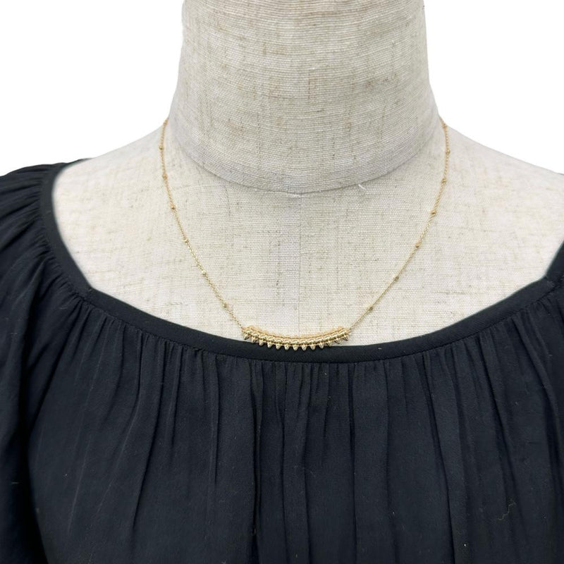 CARTIER/カルティエ】 ネックレス クラッシュドゥカルティエ K18PG