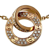 【CARTIER/卡地亚】 LOVE系列 铺镶钻石项链 K18PG玫瑰金 18K金 5.9g 38/41cm B7224528 女士
【中古】【真子质店】【GD】




【DSMox】
