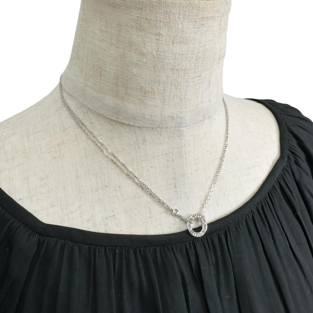 CARTIER/カルティエ】 ラブサークル ダイヤモンド2P ネックレス K18WG