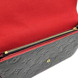 [LOUIS VUITTON] M64099 Pochette Félicie Marine Rouge Shoulder Strap Monogram Empreinte Navy Leather/Gold Hardware Women's [Used] [Makoto Shichiten] [BL]

[IMaKMo]