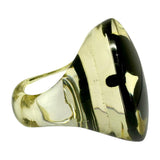 13号【CHANEL/シャネル】 クローバー ココマーク リング・指輪 合成樹脂/（レジン） 7.8g クリア レディース
【中古】【真子質店】【GD】




【IKY】