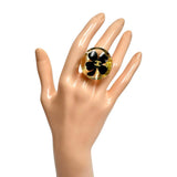 13号【CHANEL/シャネル】 クローバー ココマーク リング・指輪 合成樹脂/（レジン） 7.8g クリア レディース
【中古】【真子質店】【GD】




【IKY】