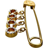 【CHANEL/シャネル】 安全ピン型 ラインストーン ブローチ COCOロゴ GP 2.9g 01P レディース
【中古】【真子質店】【GD】




【TSK】