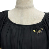 【CHANEL/シャネル】 安全ピン型 ラインストーン ブローチ COCOロゴ GP 2.9g 01P レディース
【中古】【真子質店】【GD】




【TSK】