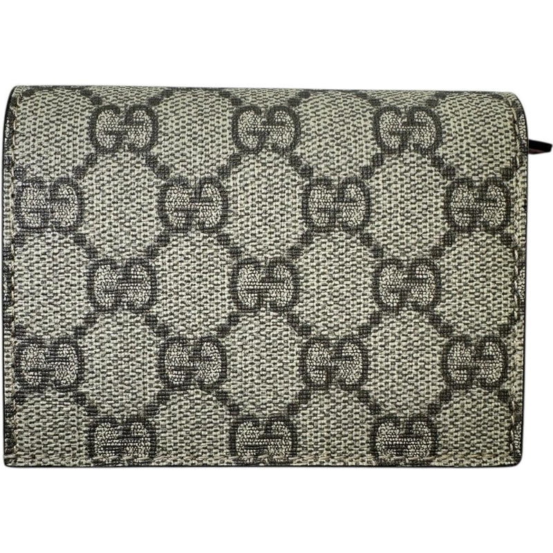 GUCCI GGスプリームキャンバス　三つ折り財布 GUCCI GGスプリームキャンバス 折り財布