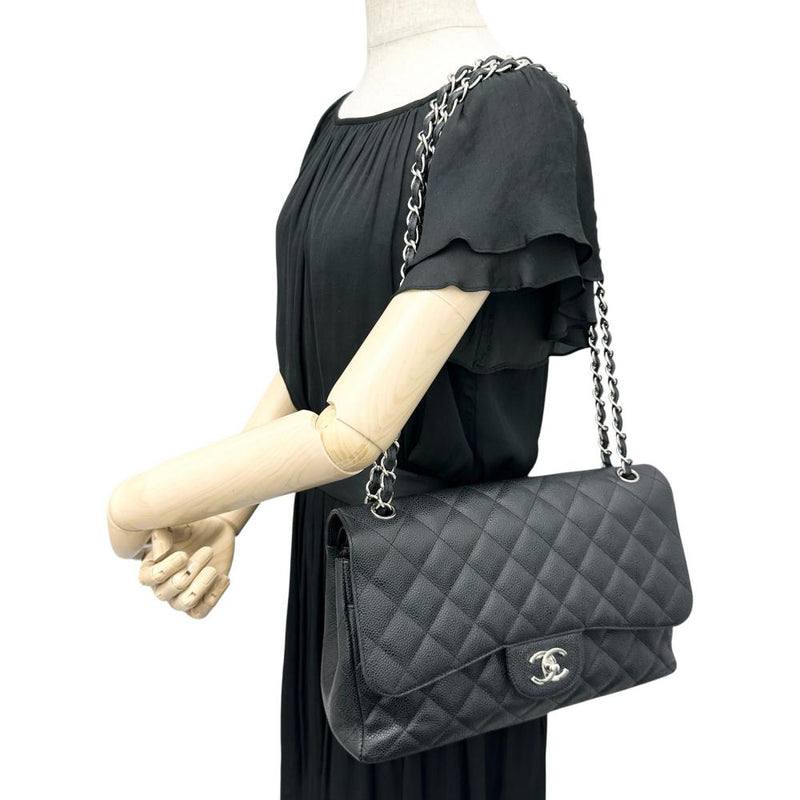 CHANEL/シャネル】 A58600 マトラッセ30 デカマト Wフラップ Wチェーン 