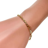 Design Chain Bracelet K18 Gold 18K 3.1g 18cm Women's
[Used] [Makoto Shichiten] [BL]




[MoYx]
[ex]