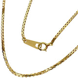 Venetian Chain Necklace K18 Gold 18K 6.3g 40cm for Women
【Used】【Makoto Shichiten】【BL】




【IIMox】
【ex】