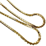 Venetian Chain Necklace K18 Gold 18K 6.3g 40cm for Women
【Used】【Makoto Shichiten】【BL】




【IIMox】
【ex】