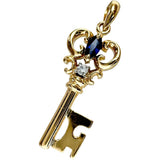 钥匙图案 蓝宝石 0.21ct 钻石吊坠 K18黄金 18K金 1.5g 女士
【中古】【真子质店】【NN】




【TMox】