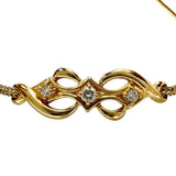 Diamond Total 0.10ct Bracelet K18 Gold 18k 3.1g 18.0cm Ladies
[Used] [Makoto Shichiten] [NN]




[YDS]