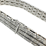 デザイン ダイヤモンド ブレスレット K18WGホワイトゴールド 18金 32.8g 17.5cm レディース
【中古】【真子質店】【NN】




【KKxx】