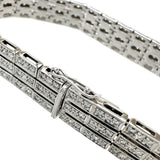 Design Diamond Bracelet K18WG White Gold 18K 32.8g 17.5cm Ladies
[Used] [Makoto Shichiya] [NN]




[KKxx]