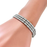 デザイン ダイヤモンド ブレスレット K18WGホワイトゴールド 18金 32.8g 17.5cm レディース
【中古】【真子質店】【NN】




【KKxx】