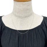 Chain only Necklace K18WG White Gold 18k 1.3g 45.5cm for Women
[Used] [Makoto Shichiten] [BL]




[TDx]
[ex]