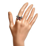 12号 レッドスピネル 0.259ct ダイヤモンド 計0.40ct リング・指輪 K18WGホワイトゴールド 18金 7.8g レディース
【中古】【真子質店】【NN】




【IDMix】
