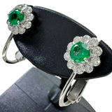 エメラルド 0.20×2ct ダイヤモンド 0.205×2ct イヤリング Pt900プラチナ 3.3g レディース
【中古】【真子質店】【NN】




【YDS】