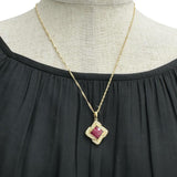 ルビー 1.48ct ダイヤモンド 0.32ct ネックレス K18ゴールド 18金 8.4g 50cm レディース
【中古】【真子質店】【NN】




【ISTMo】