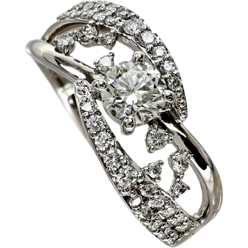15号 ダイヤモンド 0.317ct ダイヤモンド 0.24ct リング・指輪 Pt900 