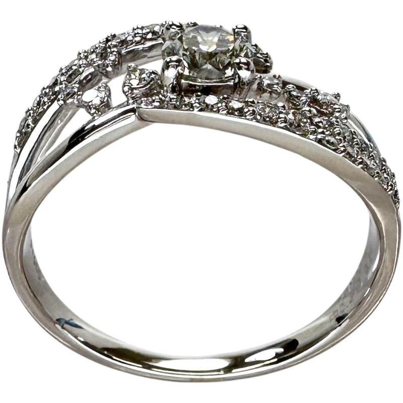 15号 ダイヤモンド 0.317ct ダイヤモンド 0.24ct リング・指輪 Pt900 