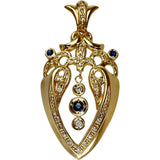 サファイア ダイヤモンド 0.25ct ペンダントトップ K18ゴールド 18金 9.1g レディース
【中古】【真子質店】【NN】




【IMiDMi】