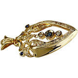Sapphire Diamond 0.25ct Pendant Top K18 Gold 18K 9.1g Ladies
[Used] [Makoto Shichiten] [NN]




[IMiDMi]