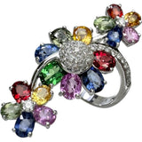 14号 マルチカラーサファイア 5.21ct ダイヤモンド 0.28ct リング・指輪 K18WGホワイトゴールド 18金 7.6g レディース
【中古】【真子質店】【NN】




【IYKT】