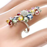 14号 マルチカラーサファイア 5.21ct ダイヤモンド 0.28ct リング・指輪 K18WGホワイトゴールド 18金 7.6g レディース
【中古】【真子質店】【NN】




【IYKT】