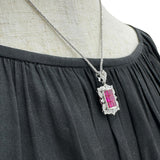 ルビー 1.50ct ダイヤモンド 0.50ct ネックレス K18WGホワイトゴールド 18金 7.4g 45cm レディース
【中古】【真子質店】【NN】




【IYYI】