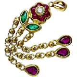 フラワーデザイン ルビー エメラルド ダイヤモンド ペンダントトップ K18ゴールド 18金 4.1g レディース
【中古】【真子質店】【NN】




【SxT】