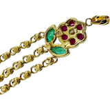 フラワーデザイン ルビー エメラルド ダイヤモンド ペンダントトップ K18ゴールド 18金 4.1g レディース
【中古】【真子質店】【NN】




【SxT】