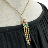 フラワーデザイン ルビー エメラルド ダイヤモンド ペンダントトップ K18ゴールド 18金 4.1g レディース
【中古】【真子質店】【NN】




【SxT】