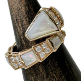 Size 11 (US) [BVLGARI] White Shell Diamond Ring Serpenti Viper K18PG Pink Gold 18K 9.7g S for women
[Used] [Makoto Shichiten] [GD]




[KxDx]