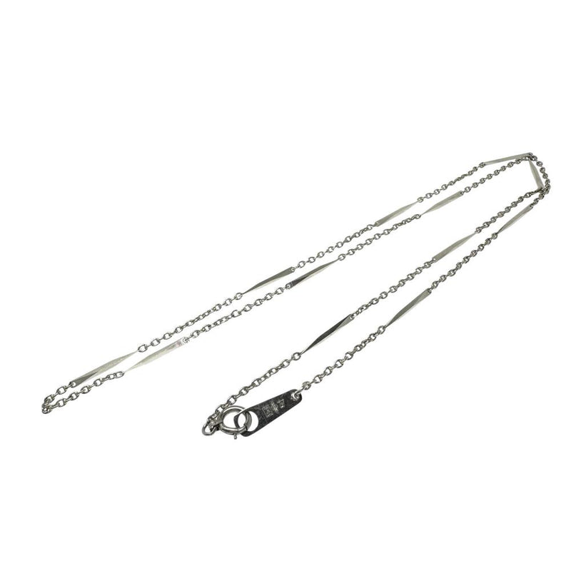 切子チェーン チェーンのみ ネックレス Pt850プラチナ 3.7g 41cm