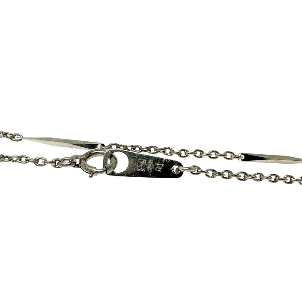 Pt850 切子 ネックレス チェーン 約41cm 約4.8g 美品 切子チェーン チェーンのみ ネックレス Pt850プラチナ 3.7g 41cm