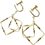 ヒネリスクエアデザイン ぶら下がり イヤリング K18ゴールド 18金 2.0g レディース
【中古】【真子質店】【NN】




【MaKx】
【ex】