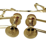 Hineri Square Design Dangle Earrings K18 Gold 18K 2.0g Ladies
[Used] [Makoto Shichiten] [NN]




[MaKx]
[ex]