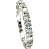 Size 9 Almost Full Circle Diamond 1.00ct Ring K18WG White Gold 18K 2.1g Ladies
[Used] [Makoto Shichiten] [NN]




[YxMo]