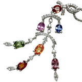 Multi-Color Sapphire 3.62ct Diamond 0.67ct Necklace K18WG White Gold 18k 9.7g 50cm Women's
[Used] [Makoto Shichiten] [NN]




[TTxx]