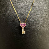 ダイヤモンド 計0.02ct ピンクサファイア 計0.11ct ネックレス K18PGピンクゴールド 18金 1.3g 40cm レディース
【中古】【真子質店】【NN】




【MaxMi】