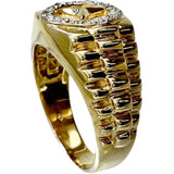 9.5号 印台風 ダイヤモンド リング・指輪 K14ゴールド 14金 4.7g レディース
【中古】【真子質店】【NN】




【KTY】