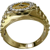 9.5号 印台風 ダイヤモンド リング・指輪 K14ゴールド 14金 4.7g レディース
【中古】【真子質店】【NN】




【KTY】