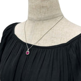 ルビー 1.586ct ダイヤモンド 0.28ct ネックレス K18WGホワイトゴールド 18金 4.7g 45cm レディース
【中古】【真子質店】【NN】




【ITYMo】