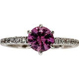 Size 12.5 Pink Sapphire 0.45ct Diamond 0.18ct Ring K18WG White Gold 18K 2.3g Ladies
【Used】【Makoto Shichiten】【NN】

【MoMox】