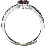 Size 12.5 Pink Sapphire 0.45ct Diamond 0.18ct Ring K18WG White Gold 18K 2.3g Ladies
【Used】【Makoto Shichiten】【NN】

【MoMox】