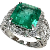 Size 12 Emerald 4.32ct Diamond 1.82ct Ring Pt950 Platinum 9.9g Women's
[Used] [Makoto Shichiten] [NN]




[YMiTx]