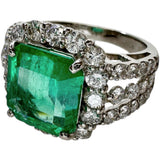 Size 12 Emerald 4.32ct Diamond 1.82ct Ring Pt950 Platinum 9.9g Women's
[Used] [Makoto Shichiten] [NN]




[YMiTx]