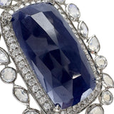 Antique-style Sapphire 16.44ct Diamond 0.54ct Colorless Stone Pendant Top K18WG White Gold 18k 9.1g Ladies
[Used] [Makoto Shichiten] [NN]




[ISTMo]