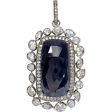 アンティーク風 サファイア 16.44ct ダイヤモンド 0.54ct 透明石 ペンダントトップ K18WGホワイトゴールド 18金 9.1g レディース
【中古】【真子質店】【NN】




【ISTMo】
